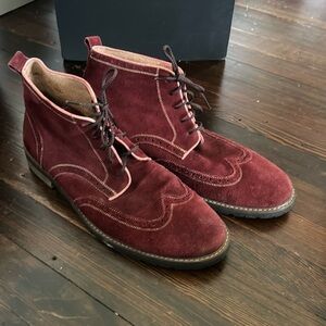 Gently-worn Oxblood Florsheim Chukkas